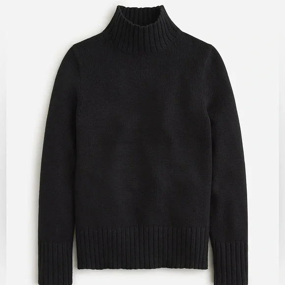 J. Crew Cotton Turtleneck Sweater - Picture 1 of 1